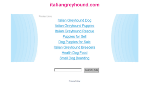 Italiangreyhound.com thumbnail