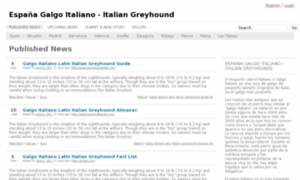 Italiangreyhounds.es thumbnail