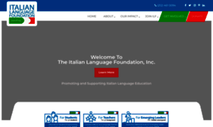 Italianlanguagefoundation.org thumbnail