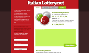 Italianlottery.net thumbnail