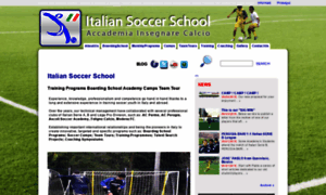 Italiansoccerschool.com thumbnail