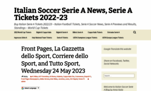 Italiansoccerseriea.com thumbnail