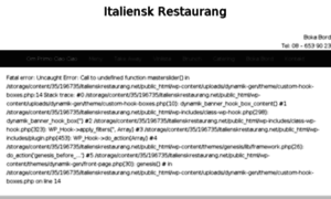 Italienskrestaurang.net thumbnail