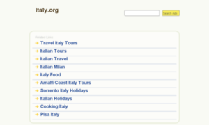Italy.org thumbnail