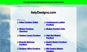 Italydesigns.com thumbnail