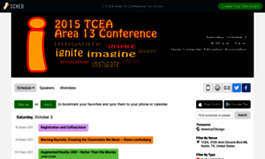 Itceaarea13conference2015.sched.org thumbnail
