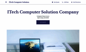 Itechcomputersolutions.business.site thumbnail