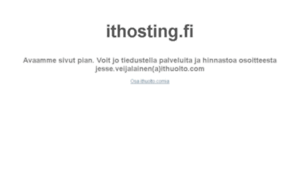 Ithosting.fi thumbnail