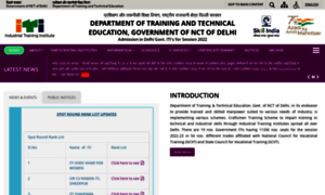 Itidelhi.admissions.nic.in thumbnail