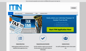 Itin-w7-application.com thumbnail