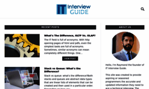 Itinterviewguide.com thumbnail