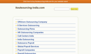Itoutsourcing-india.com thumbnail