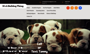 Itsabulldogthing.com thumbnail