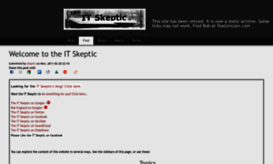 Itskeptic.org thumbnail