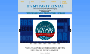 Itsmypartyrental.com thumbnail