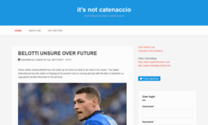 Itsnotcatenaccio.com thumbnail