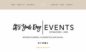 Itsyourdayevents.com thumbnail