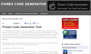 Itunescodegenerator.me thumbnail