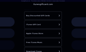 Itunesgiftcard.com thumbnail