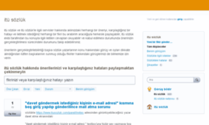 Itusozluk.uservoice.com thumbnail