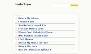 Iunlock.pw thumbnail
