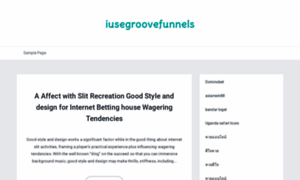 Iusegroovefunnels.com thumbnail