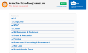 Ivanchenkov-livejournal.ru thumbnail