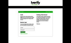 Iverify.secureprintorder.com thumbnail