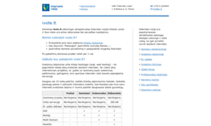Ivote.lt thumbnail
