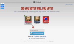 Ivoted2012.org thumbnail