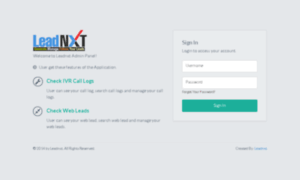 Ivr.leadnxt.com thumbnail