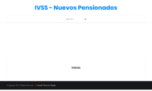 Ivssnuevospensionados.org thumbnail