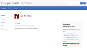 Ivy-hosting.googlecode.com thumbnail