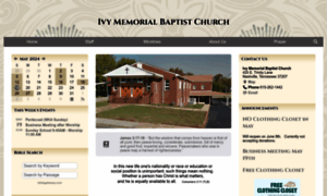 Ivymemorialbaptistchurch.com thumbnail