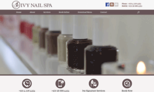 Ivynailspa.com thumbnail