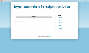 Ivys-household-recipes-advice.blogspot.com thumbnail