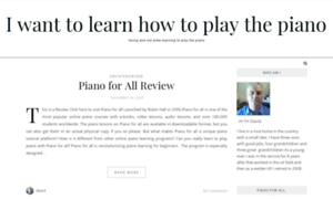 Iwanttolearnhowtoplaythepiano.com thumbnail