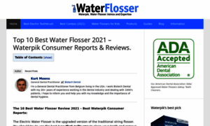 Iwaterflosser.com thumbnail