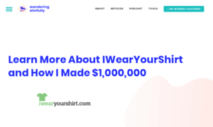 Iwearyourshirt.com thumbnail