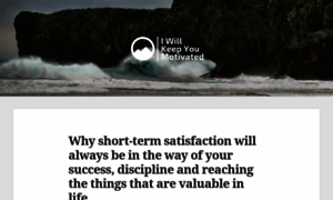 Iwillkeepyoumotivated.com thumbnail