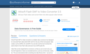 Iwisoft-flash-swf-to-video-converter.software.informer.com thumbnail