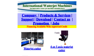 Iwmwaterjet.com thumbnail