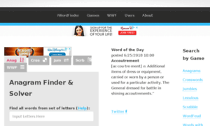 Iwordfinder.com thumbnail