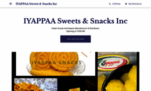 Iyappaa-sweets-snacks-inc.business.site thumbnail