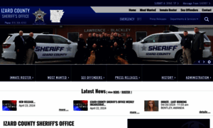 Izardcountysheriff.org thumbnail