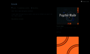 Izook.itch.io thumbnail