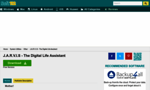 J-a-r-v-i-s-the-digital-life-assistant.soft112.com thumbnail