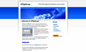 J-flightlog.sourceforge.net thumbnail