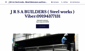 J-r-s-a-steel-works-metal-fabricators-and-iron.business.site thumbnail