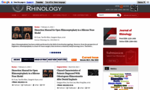 J-rhinology.org thumbnail